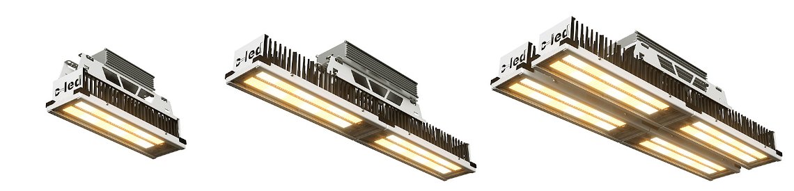 Serie Combo. Lámparas toplight Led de alta eficiencia